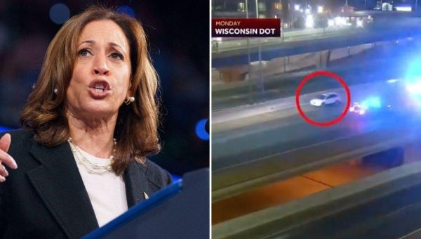 WATCH: Kamala Harris’ Near-Death Miss — Terrifying Moment VP’s Motorcade Was Almost Wiped Out By Wrong-Way Drunk Driver