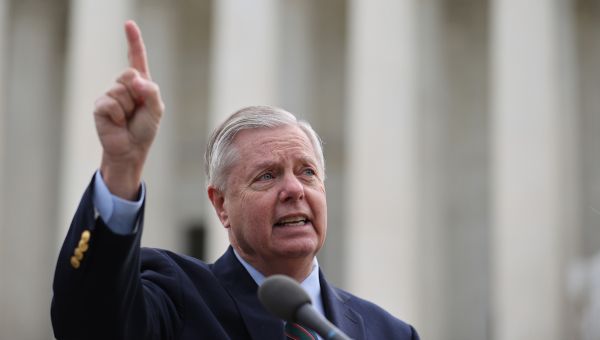Lindsey Graham Booed Off Stage by Trump Supporters in Hometown