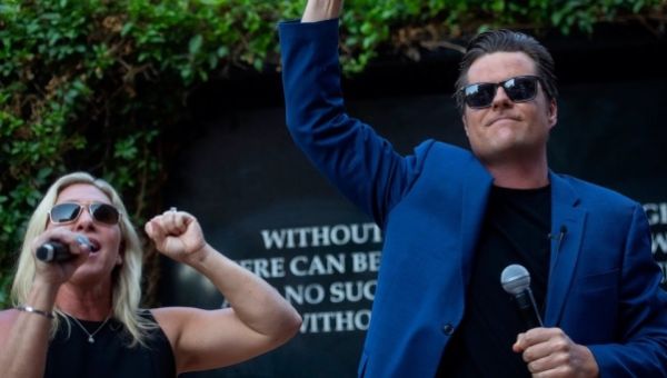 Marjorie Taylor Greene Unmoved By Matt Gaetz’s Olive Branch