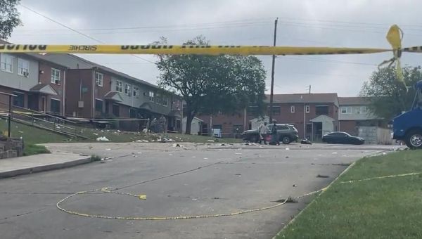 South Baltimore block party mass shooting leaves two dead and 28 injured, including 14 minors