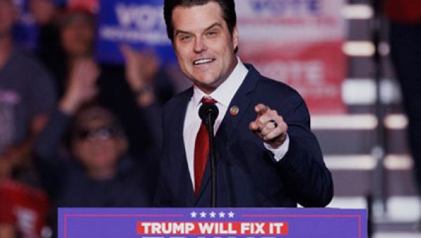 Supporters call Matt Gaetz champion of justice for the falsely accused