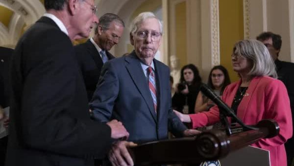 Mitch McConnell's health issues spiraling out of control, insiders...