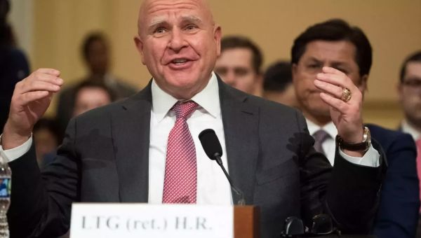McMaster's CCP testimony disrupted by protesters