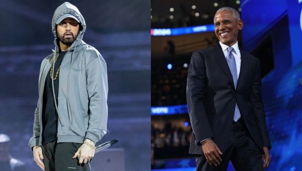 Eminem Expected To Introduce Barack Obama At Kamala Harris’ Rally In Detroit