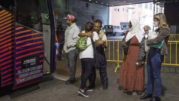 Migrant busing plunges sanctuary cities into “crisis” situations