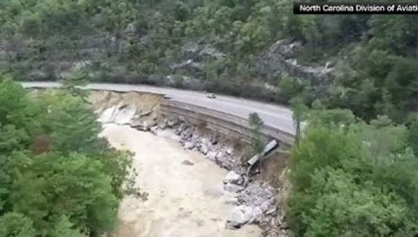 Western NC region cut off from the world; Harris, Biden are MIA