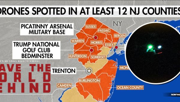LEAVE THE WORLD BEHIND: New Jersey Senator Calls For A ‘State Of Emergency’ To Be Declared As Mysterious Drones Are Now Coming In From The Ocean