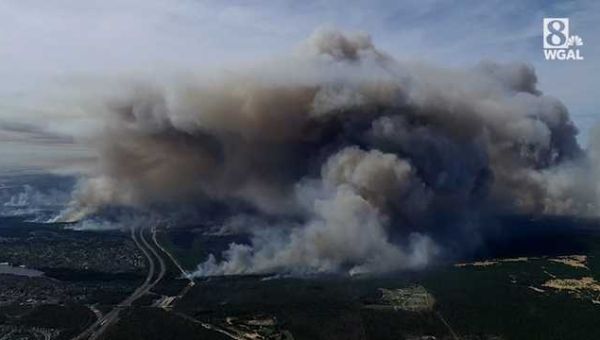 New Jersey wildfire burns through nearly 12,000 acres