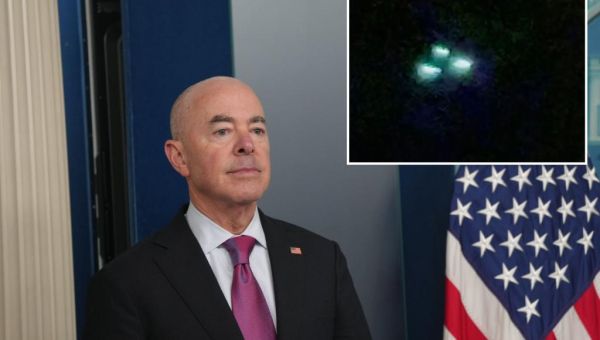 Homeland Security Secretary Mayorkas downplays drone sightings, says…