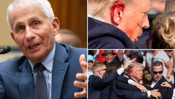 Dr. Anthony Fauci downplays Trump’s wounds from assassination…