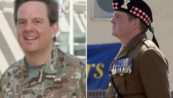 Married general sentenced after admitting touching and trying to kiss woman