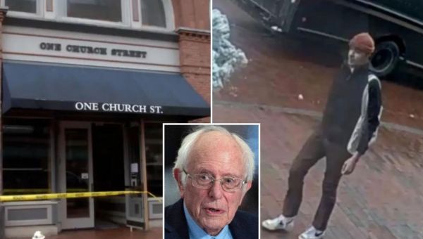 Bernie Sanders’ Vermont office goes up in flames in suspected arson…