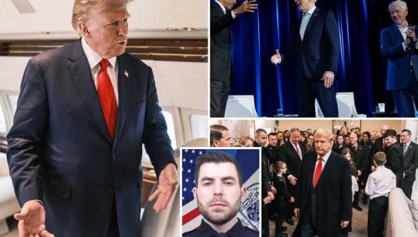 Trump blasts ‘rocket scientist’ Biden for skipping murdered NYPD…