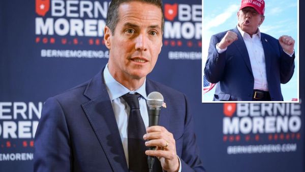 Trump-backed Bernie Moreno wins Ohio Republican Senate primary race