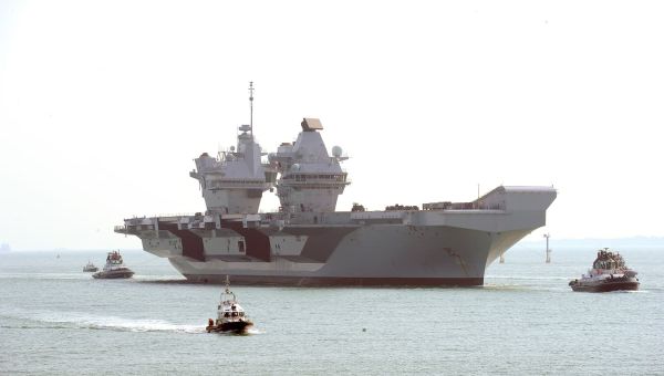 Time announced for when HMS Prince of Wales will leave city for Indo-Pacific mission