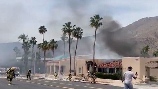 Explosion damages Palm Springs reproductive center and other buildings, FBI bomb techs on scene