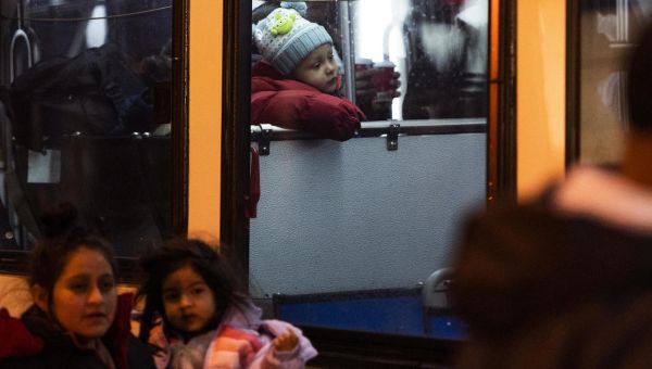 Bus carrying 28 migrants from Texas arrives in Philadelphia, including girl with dehydration and fever