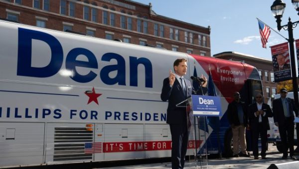 Evening Report  —  Phillips makes Biden challenge official