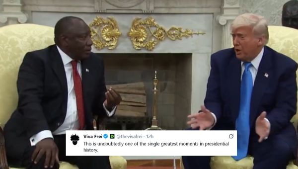 After Zelenskyy, Trump Humiliates South African President Over 'White Genocide'; Internet Stunned