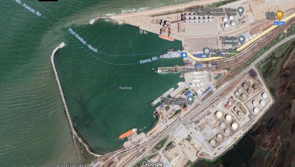 Drones hit Russian military unit, railway ferry used for matériel supply to occupied Crimea