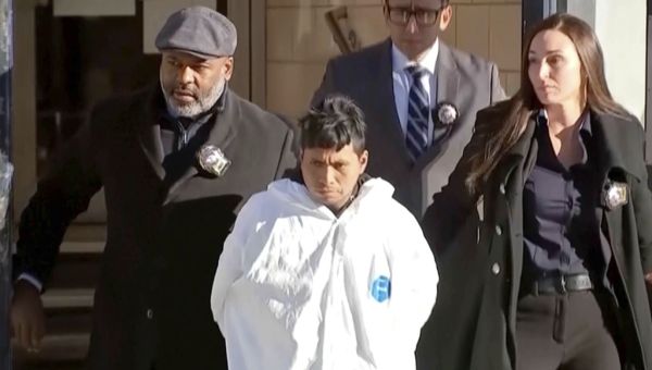Man accused in the burning death of a woman on a New York subway appears in court