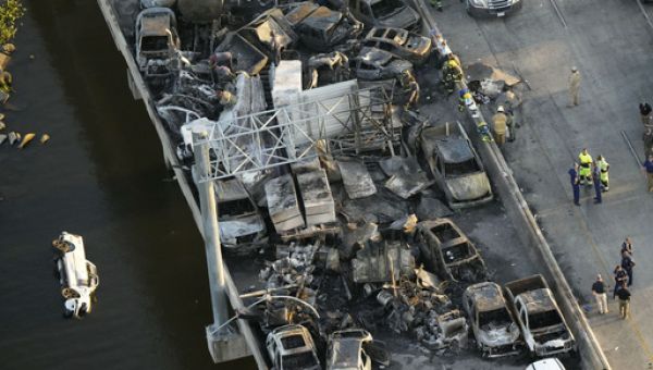 ‘Superfog’ in Louisiana blamed for highway crashes that killed at least 7 people, officials say