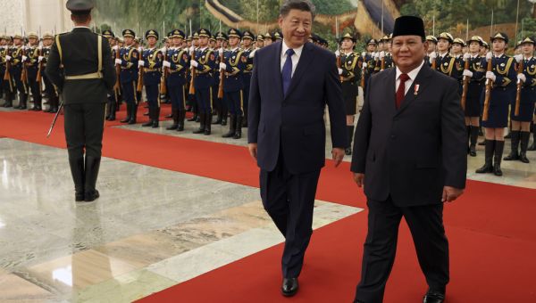Newly inaugurated Indonesian President Subianto visits China in first overseas trip