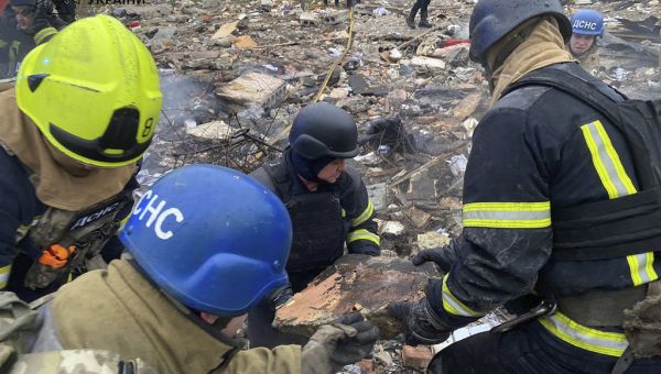 Russian drone and missile attacks kill 5 in Ukraine