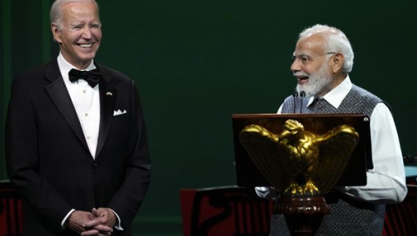 Big names in fashion, tech, entertainment rub shoulders at White House dinner for India’s Modi