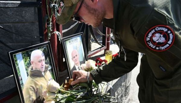 Wagner Group leader killed in plane crash buried in private funeral