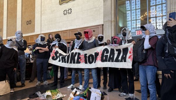 Anti-Israel Activists at Columbia University Take Over, Vandalize School Library in Semester’s Final Weeks