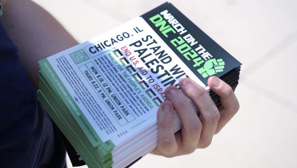 Anti-Israel Protesters Predict ‘Tens of Thousands’ Will Descend on Chicago To Call for End of Support for Jewish State