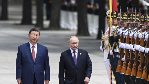 Putin, Hat in Hand, Arrives in China To Celebrate 75 Years of Communist Ties — and Keep Military Aid Flowing