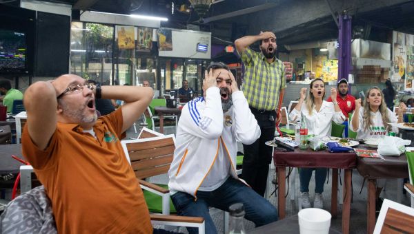 During historic protests, Iranians in Texas disagreed over who to support in USA-Iran World Cup match