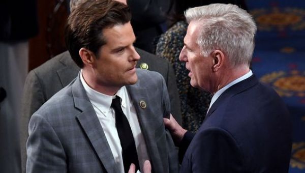 Kevin McCarthy Just Went There With Matt Gaetz