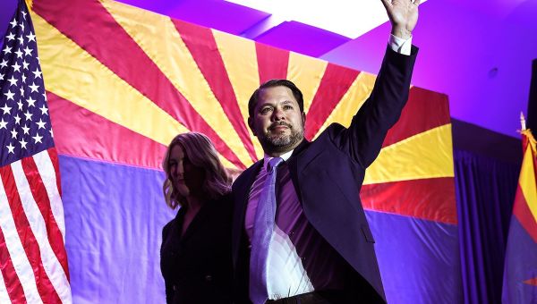 Democrat Ruben Gallego beats Trump-loyalist Kari Lake in Arizona Senate race