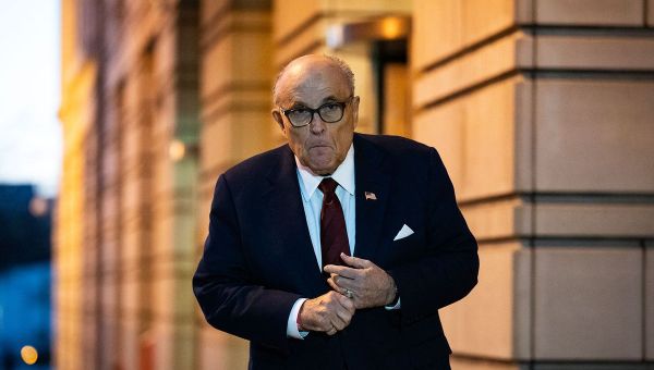 Giuliani won’t stop talking to the press, even as defamation case forces him to turn over assets