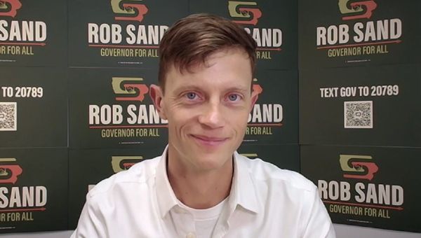 Democrat Rob Sand launches 2026 bid for Iowa Governor