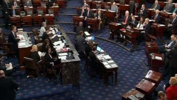Senate Republicans approve first budget bill