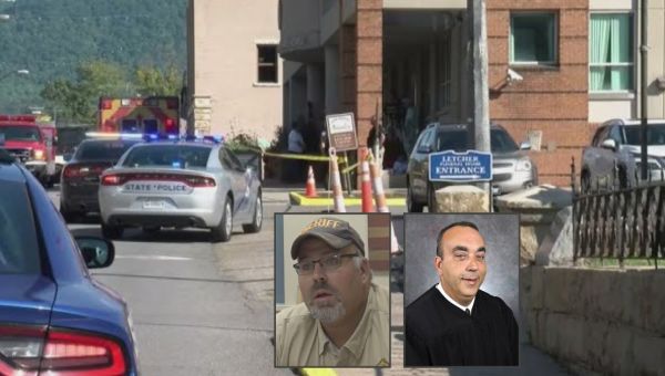 Small-town judge’s alleged slaying in chambers by local sheriff rattles mountain community