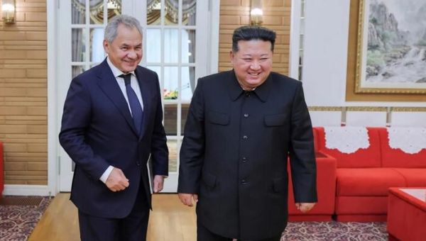 North Korea’s Kim Lauds Close Moscow Ties, Wishes Russians ‘Victory’, In Shoigu Visit