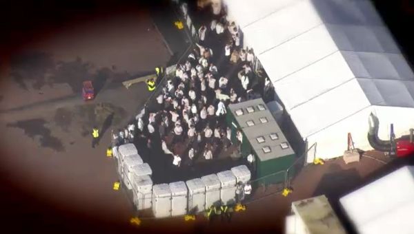 Migrants packed into controversial processing centre ‘threatening self-harm and hunger strike’