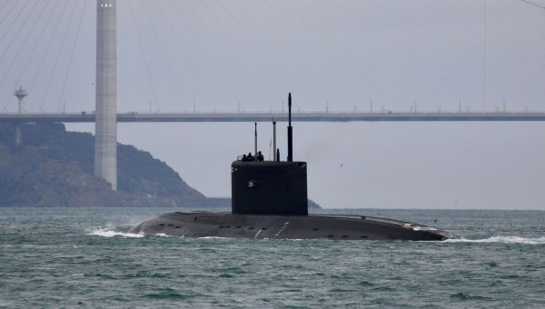 Ukraine says it has sunk a Russian submarine before launching drone strikes across the border