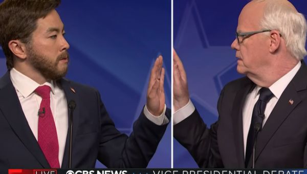 SNL Video: Friendly VP Debate Stresses Out Kamala Harris   —  ‘Why Are They Vibing?!’