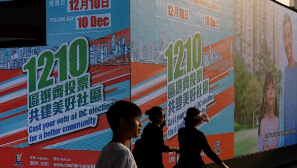 Hong Kong’s ‘patriots only’ elections record lowest-ever turnout
