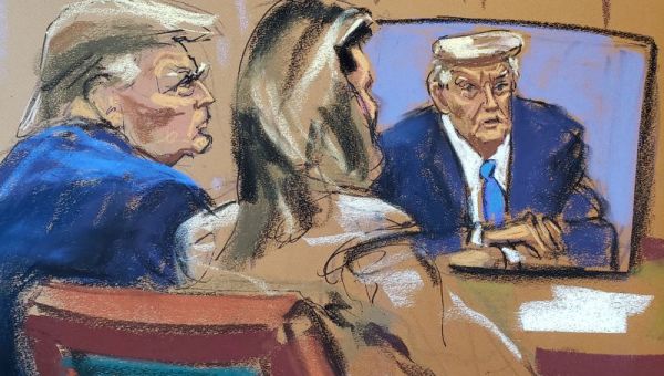 Trump denies Carroll’s sexual abuse claims as defamation trial nears end