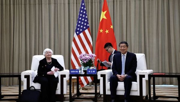Yellen calls China meetings