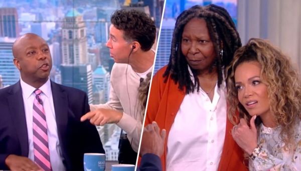 ‘The View’ Co-Hosts Clash With Tim Scott; Whoopi Goldberg Asks Production For Help During Heated Debate