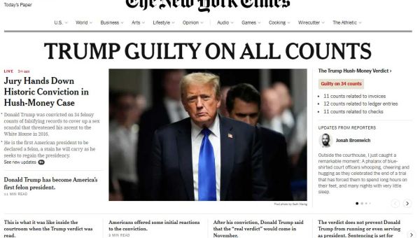 Among Florida Politicians, Trump Verdict Draws Predictable Outrage from GOP, Praise from Democrats | FlaglerLive