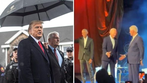 Biden Slammed For Partying With Lizzo While Trump Attends Wake Of Slain NYPD Officer